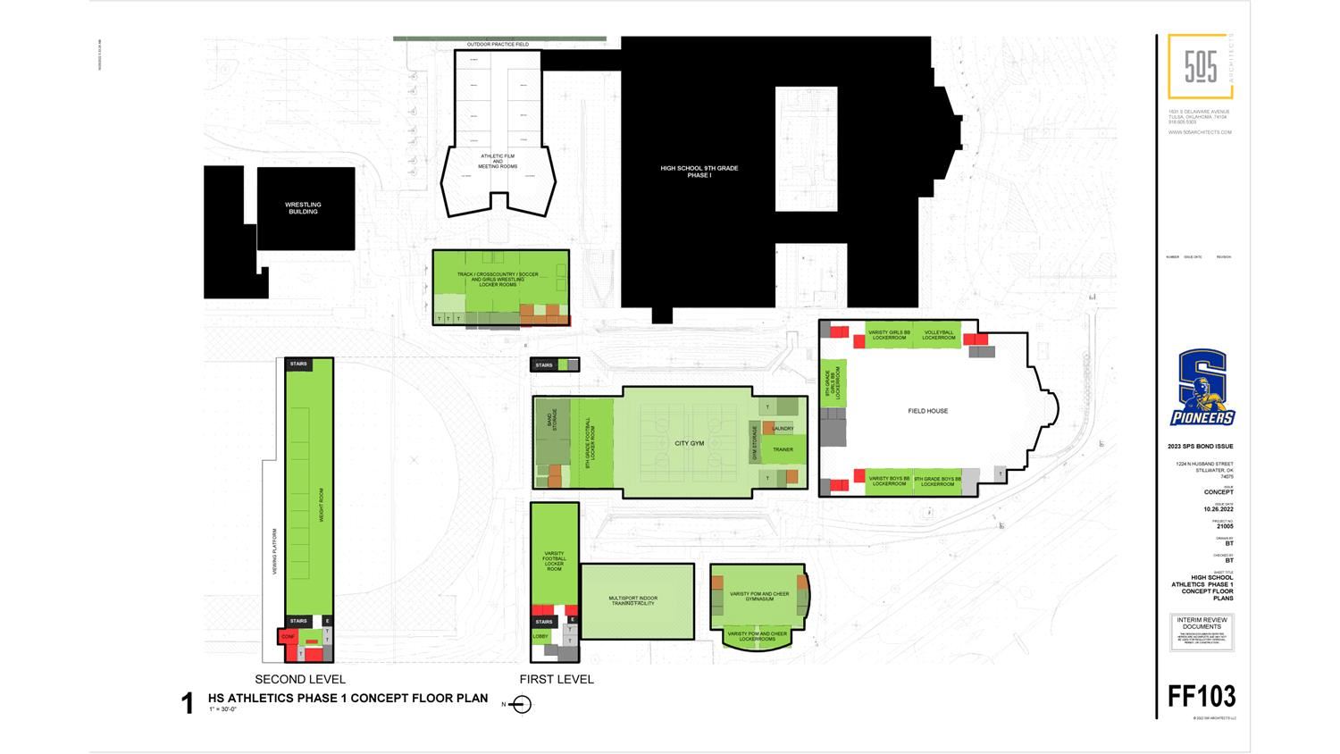 SHS Athletics Concept Floor Plan